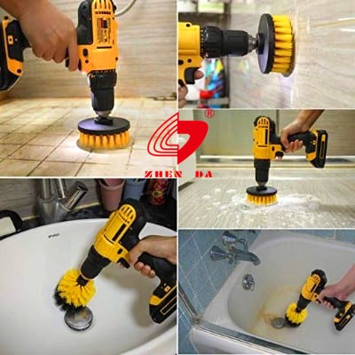 3 Paket Set Sikat Bor Cuci Mobil Otomatis 4