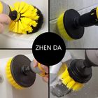 5inch 4Pcs Drill Cleaning Brush For Car Surface Wheels Trims Wind Vent Use