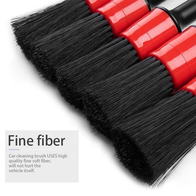 ZHENDA 5PCLong Bristle Car Detailing Brush For Wheel Tire