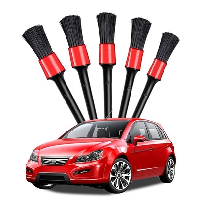 ZHENDA 5PCLong Bristle Car Detailing Brush For Wheel Tire