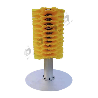 Massage Stand On Land Cow Body Brush 550mm Yellow
